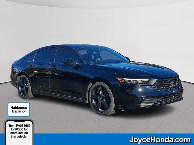 used 2023 Honda Accord Hybrid car, priced at $27,695