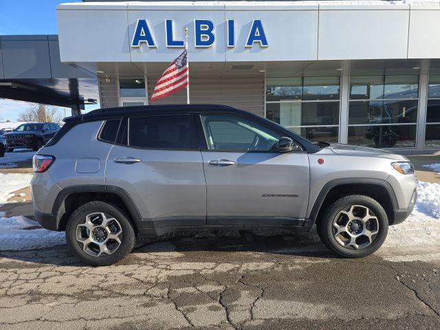used 2022 Jeep Compass car, priced at $22,906
