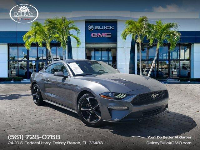 used 2021 Ford Mustang car, priced at $24,345