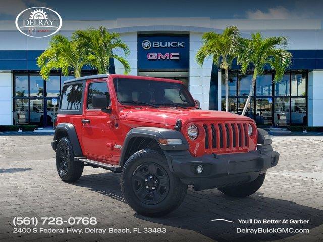 used 2021 Jeep Wrangler car, priced at $23,743