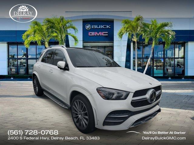 used 2021 Mercedes-Benz GLE 450 car, priced at $37,850