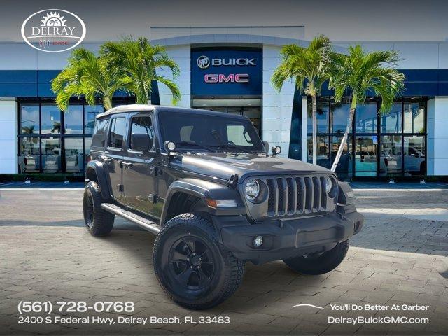 used 2019 Jeep Wrangler Unlimited car, priced at $20,921