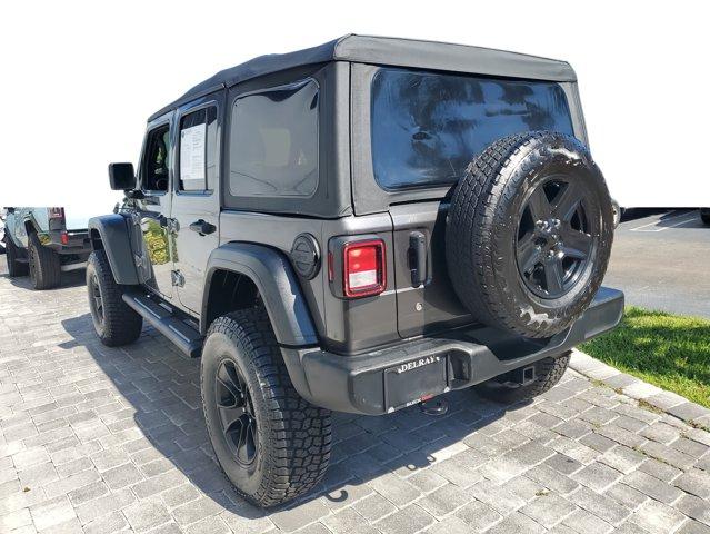 used 2019 Jeep Wrangler Unlimited car, priced at $20,921