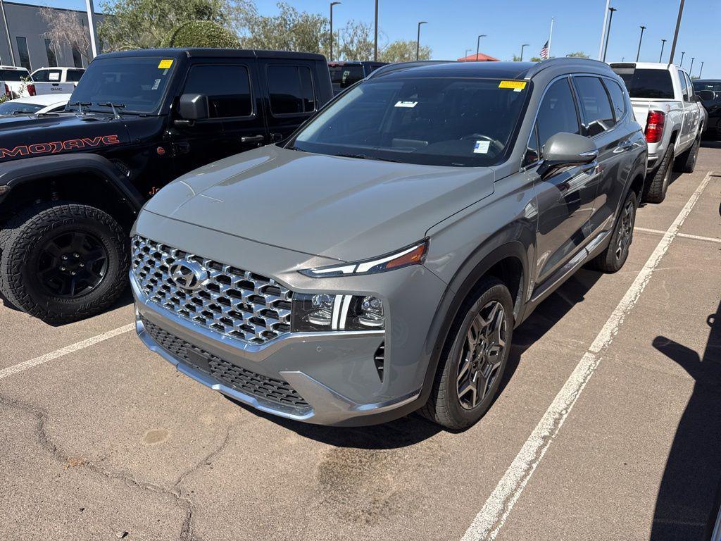 used 2021 Hyundai Santa Fe car, priced at $25,680