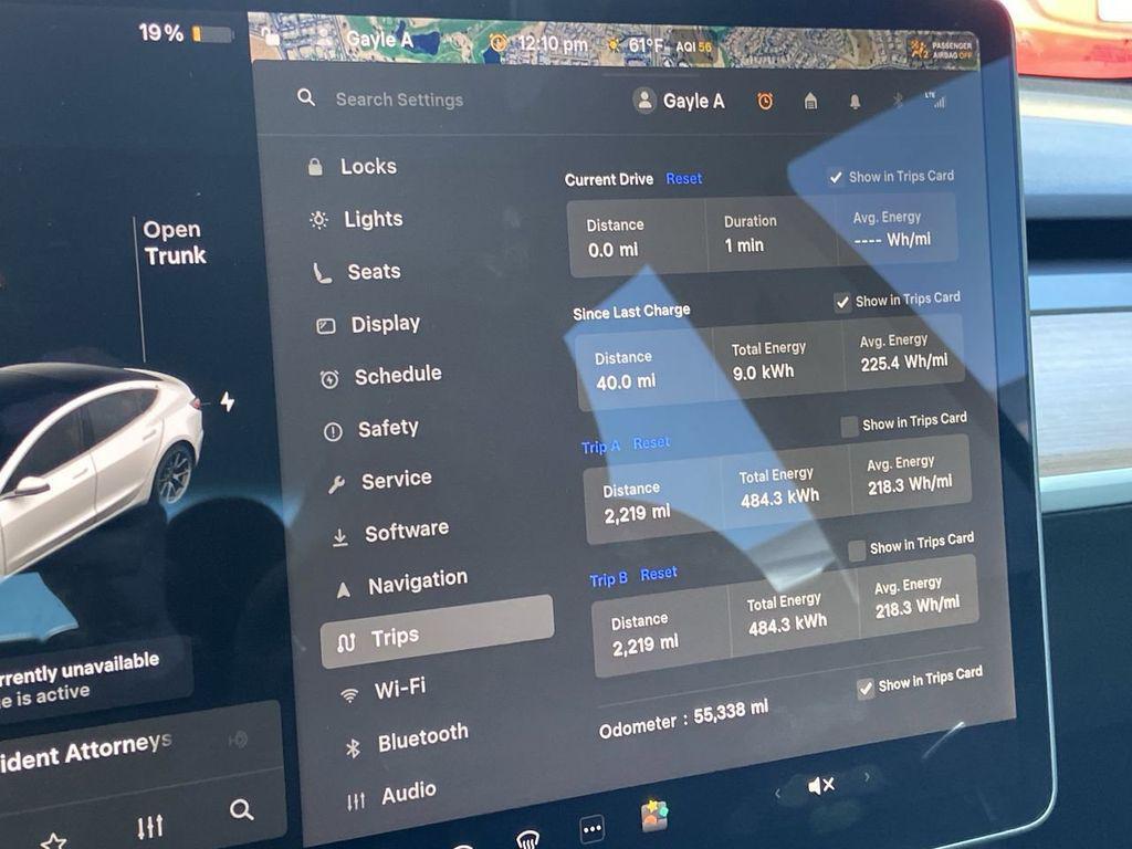 used 2019 Tesla Model 3 car, priced at $19,300