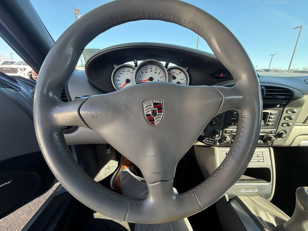 used 2004 Porsche Boxster car, priced at $12,000