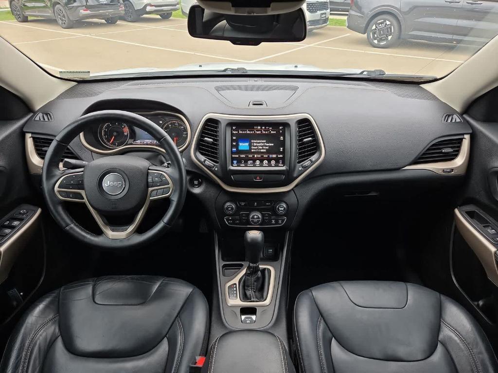 used 2017 Jeep Cherokee car, priced at $11,797