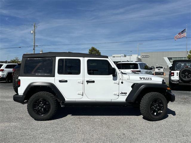 used 2021 Jeep Wrangler Unlimited car, priced at $30,386