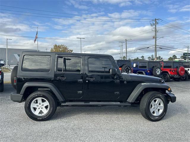 used 2018 Jeep Wrangler JK Unlimited car, priced at $18,604