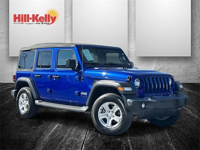 used 2019 Jeep Wrangler Unlimited car, priced at $29,134