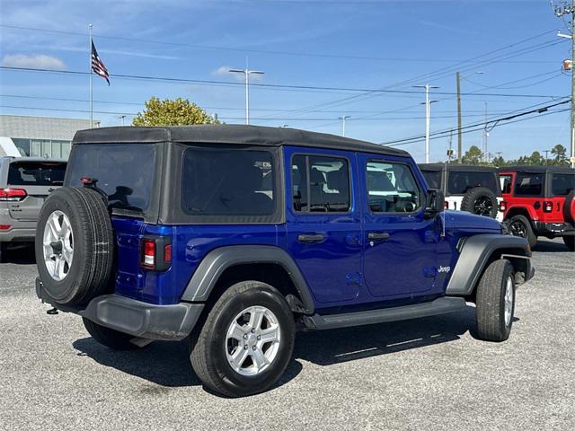 used 2019 Jeep Wrangler Unlimited car, priced at $29,134