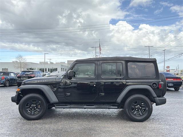used 2022 Jeep Wrangler Unlimited car, priced at $26,720