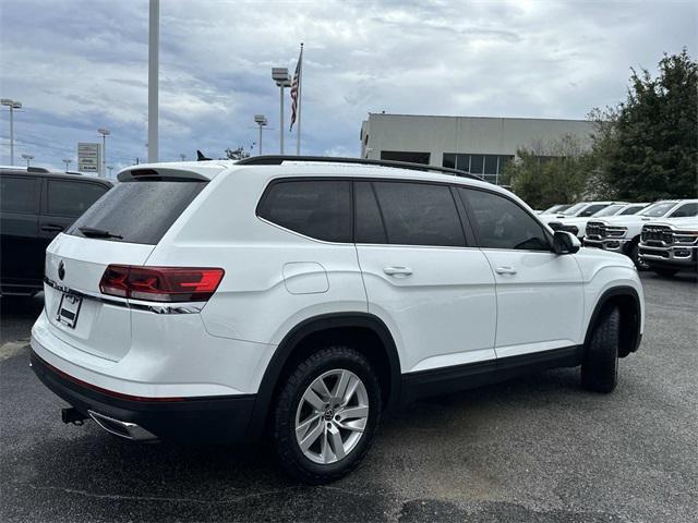 used 2021 Volkswagen Atlas car, priced at $21,164