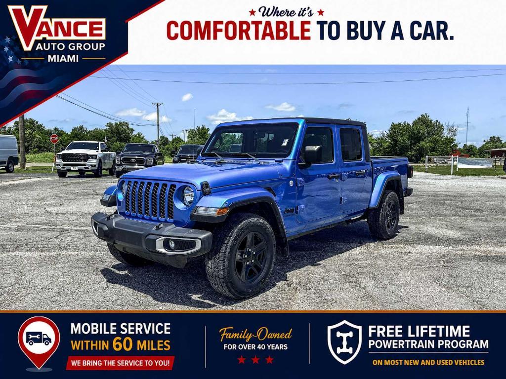 used 2021 Jeep Gladiator car, priced at $28,418