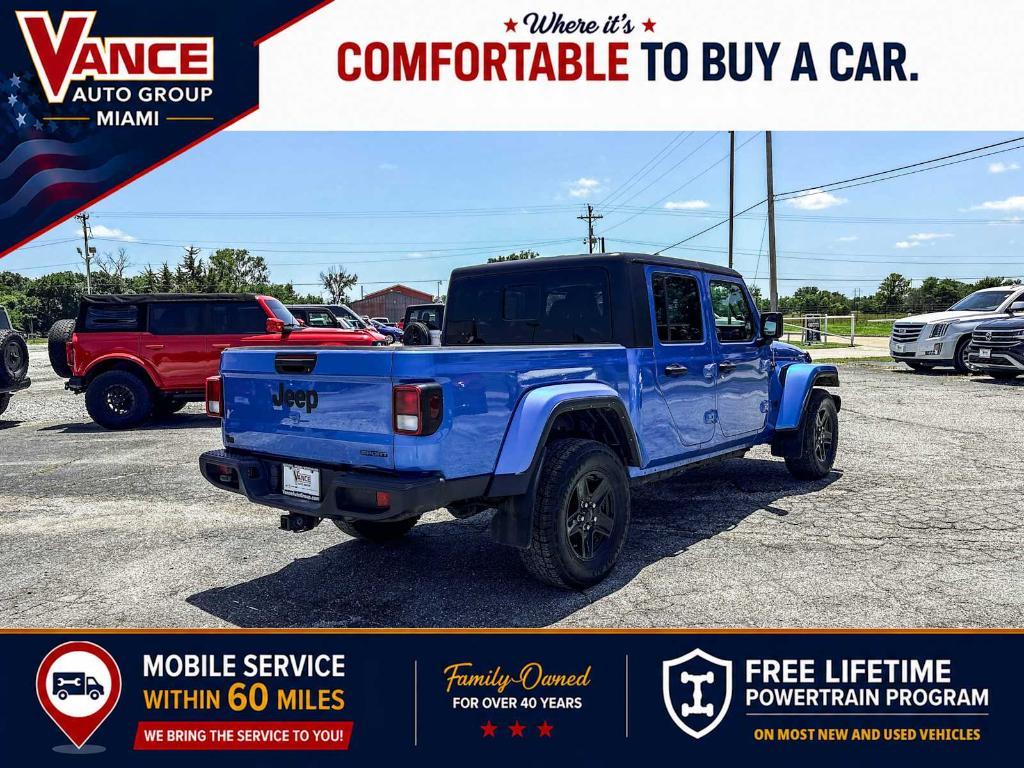 used 2021 Jeep Gladiator car, priced at $28,418