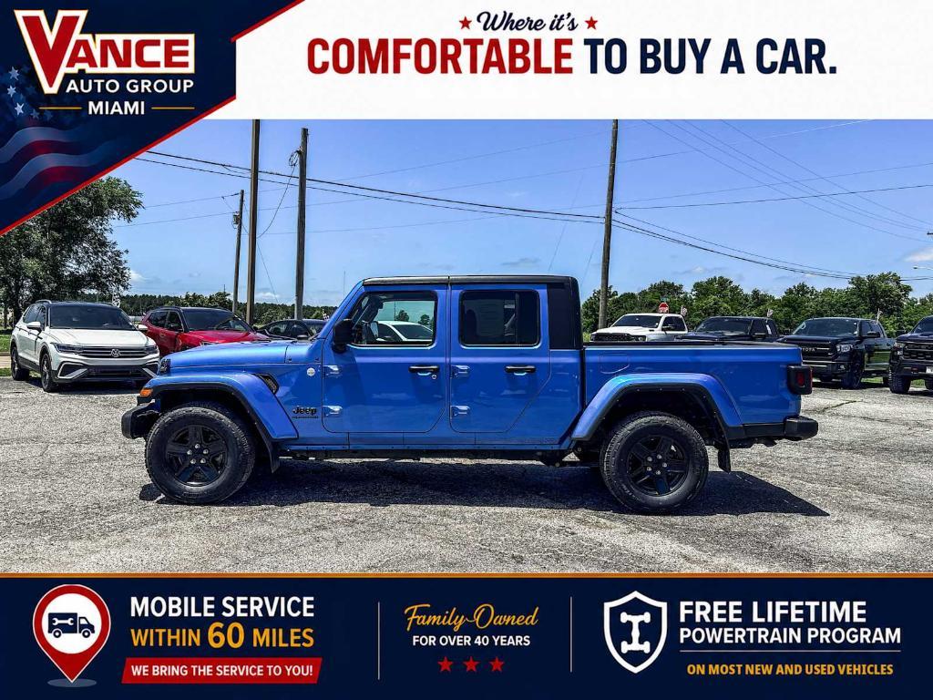used 2021 Jeep Gladiator car, priced at $28,418