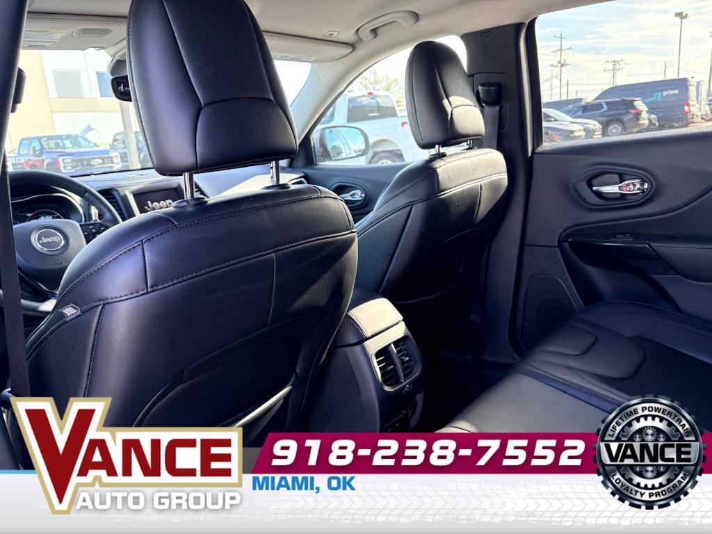 used 2019 Jeep Cherokee car, priced at $19,851