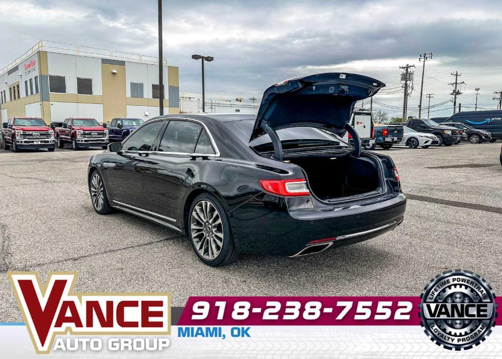 used 2017 Lincoln Continental car, priced at $13,310
