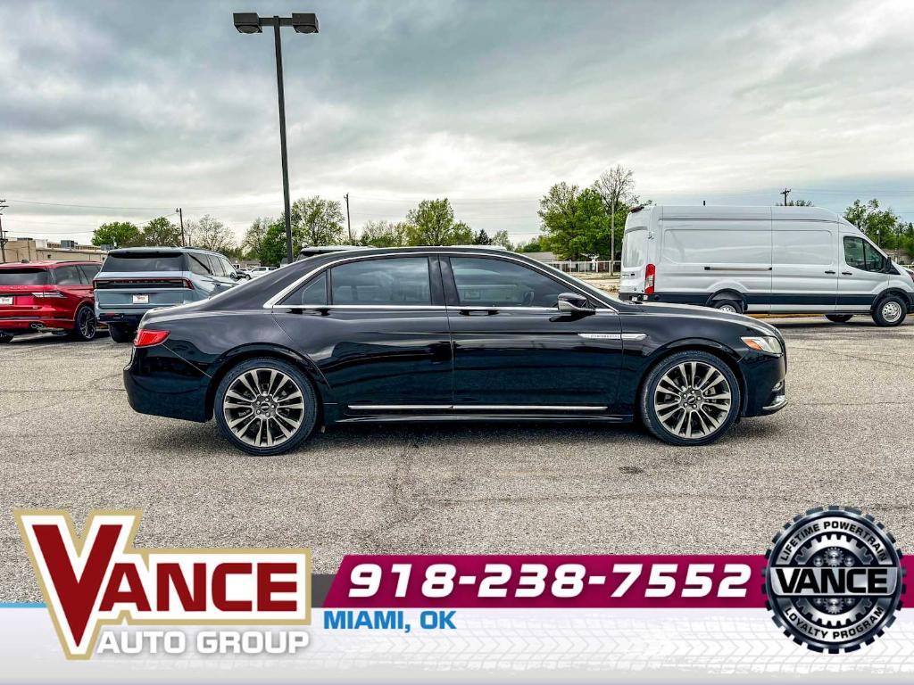 used 2017 Lincoln Continental car, priced at $13,310