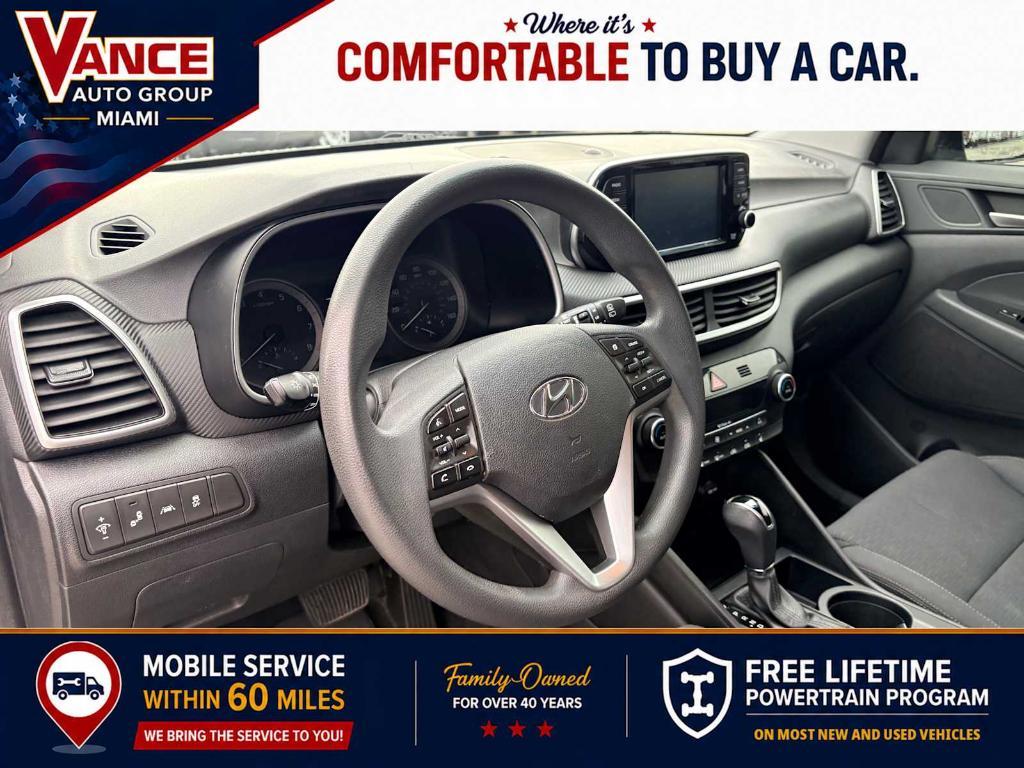 used 2021 Hyundai Tucson car, priced at $13,365