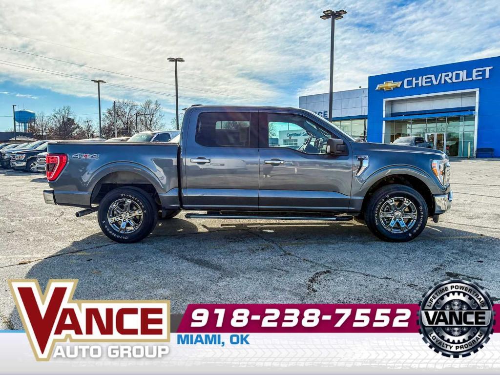 used 2022 Ford F-150 car, priced at $25,709