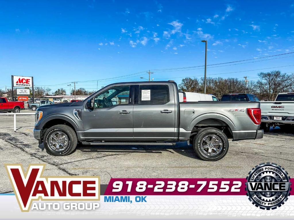 used 2022 Ford F-150 car, priced at $25,709