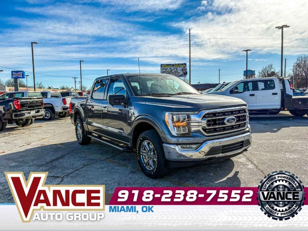 used 2022 Ford F-150 car, priced at $25,709
