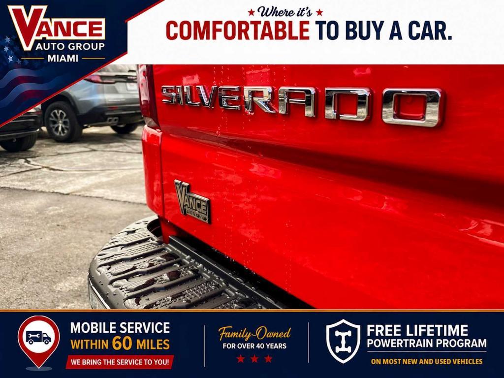 used 2025 Chevrolet Silverado 1500 car, priced at $44,497