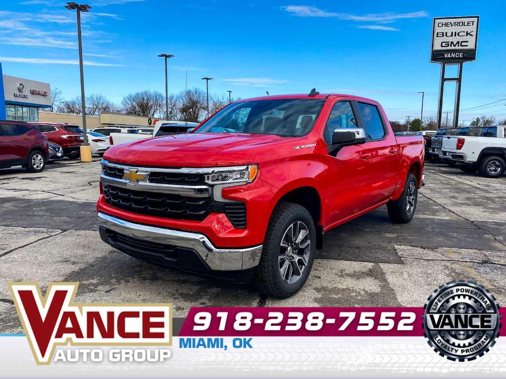 used 2025 Chevrolet Silverado 1500 car, priced at $45,437