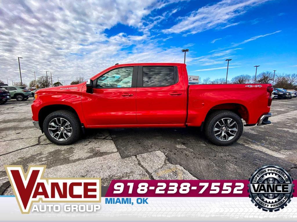 used 2025 Chevrolet Silverado 1500 car, priced at $45,437