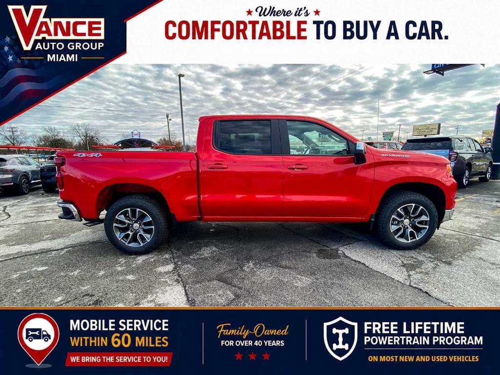 used 2025 Chevrolet Silverado 1500 car, priced at $44,497