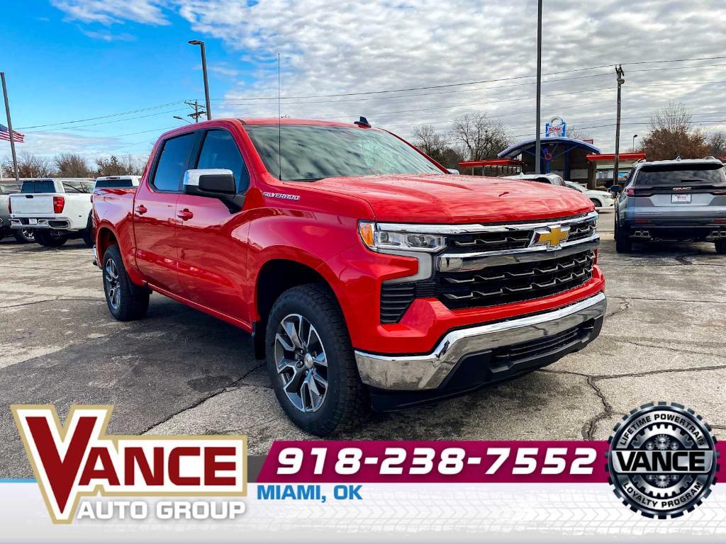 used 2025 Chevrolet Silverado 1500 car, priced at $45,437