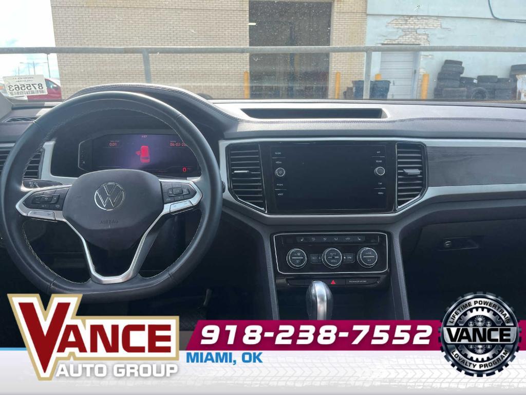 used 2022 Volkswagen Atlas car, priced at $21,320