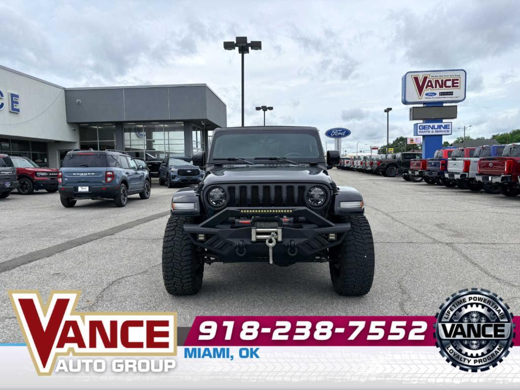 used 2021 Jeep Wrangler Unlimited car, priced at $31,487