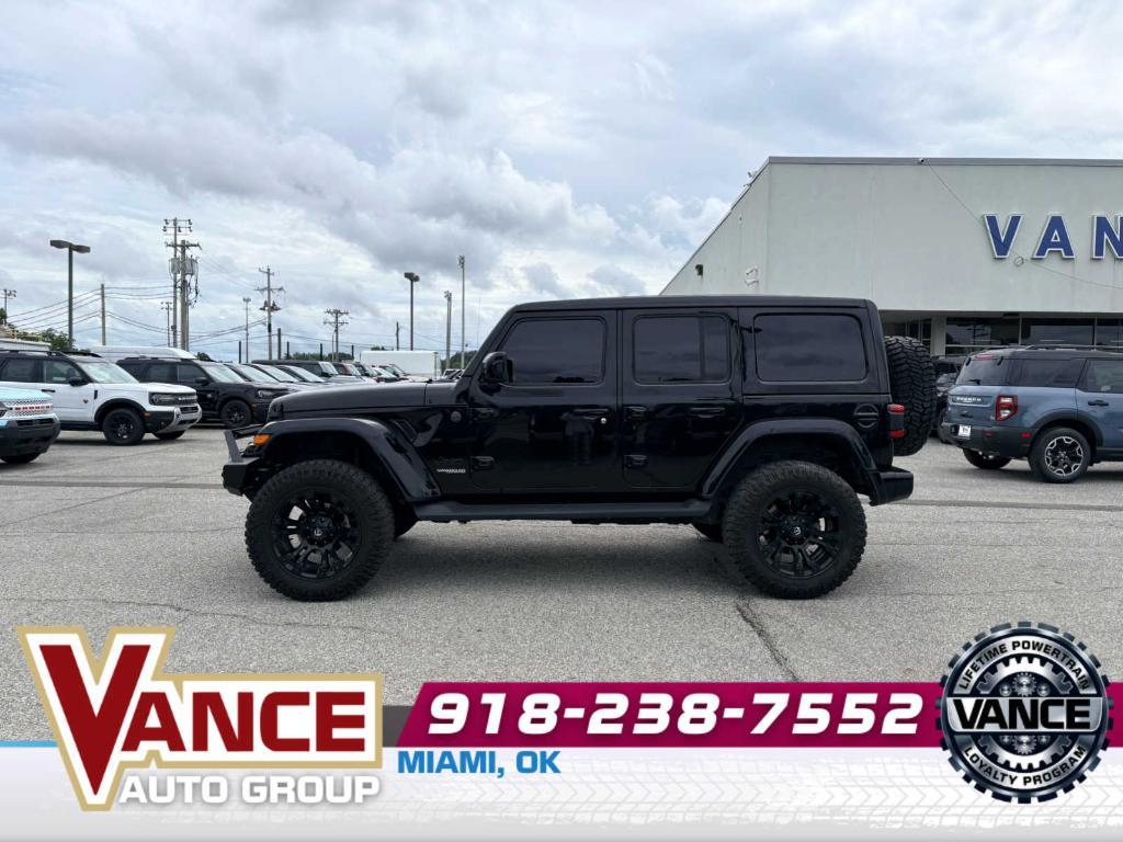 used 2021 Jeep Wrangler Unlimited car, priced at $31,487