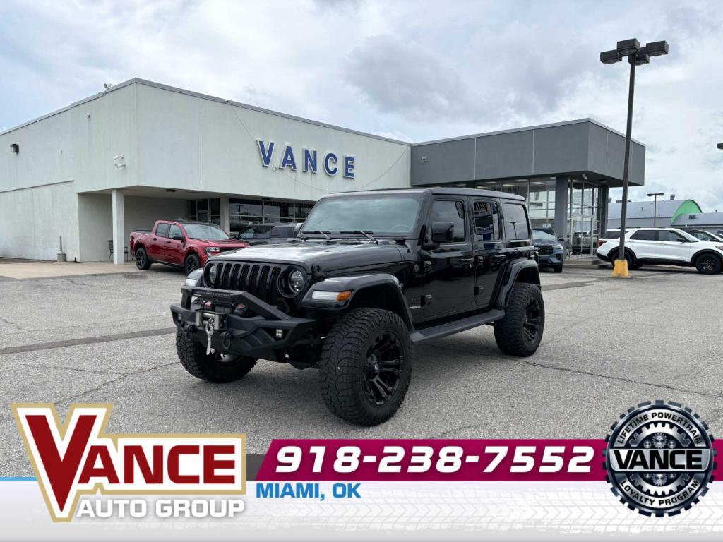 used 2021 Jeep Wrangler Unlimited car, priced at $31,487
