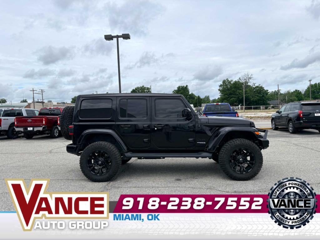 used 2021 Jeep Wrangler Unlimited car, priced at $31,487