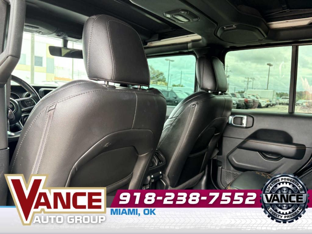 used 2021 Jeep Wrangler Unlimited car, priced at $31,487