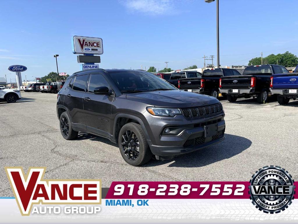 used 2023 Jeep Compass car, priced at $20,489