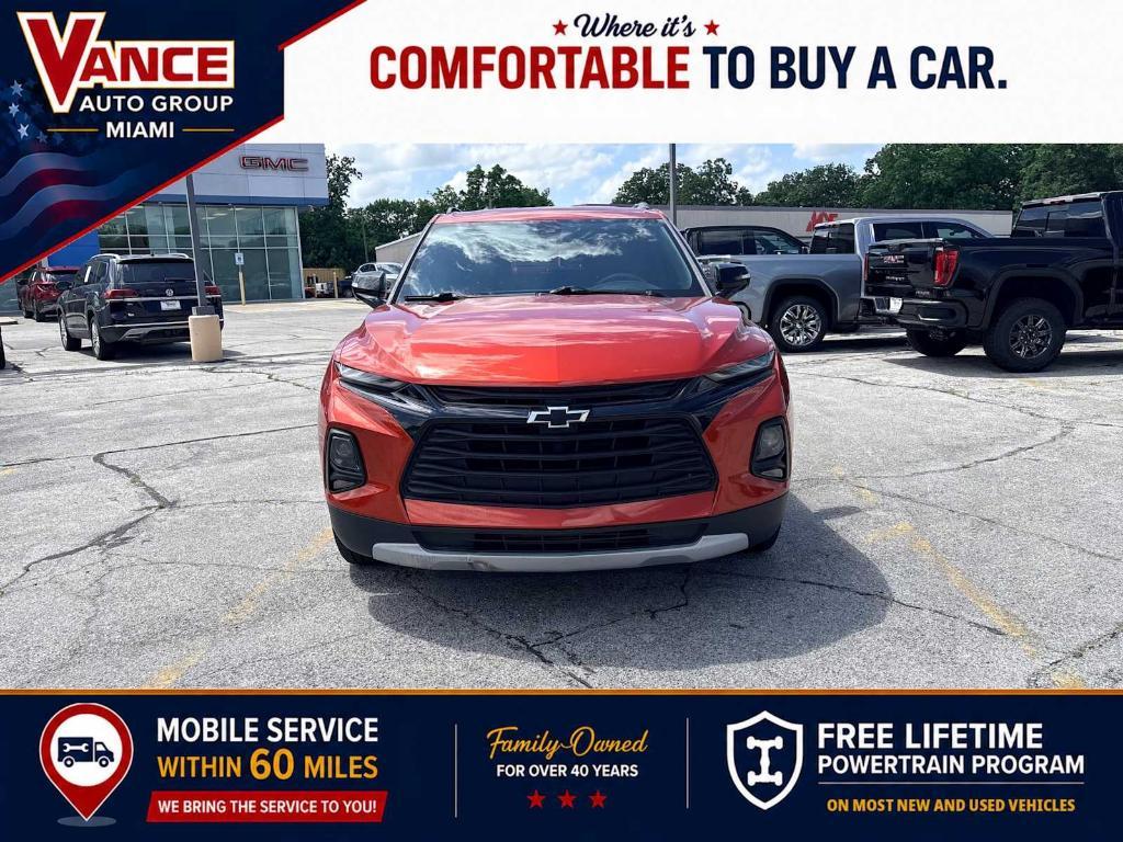 used 2021 Chevrolet Blazer car, priced at $20,497