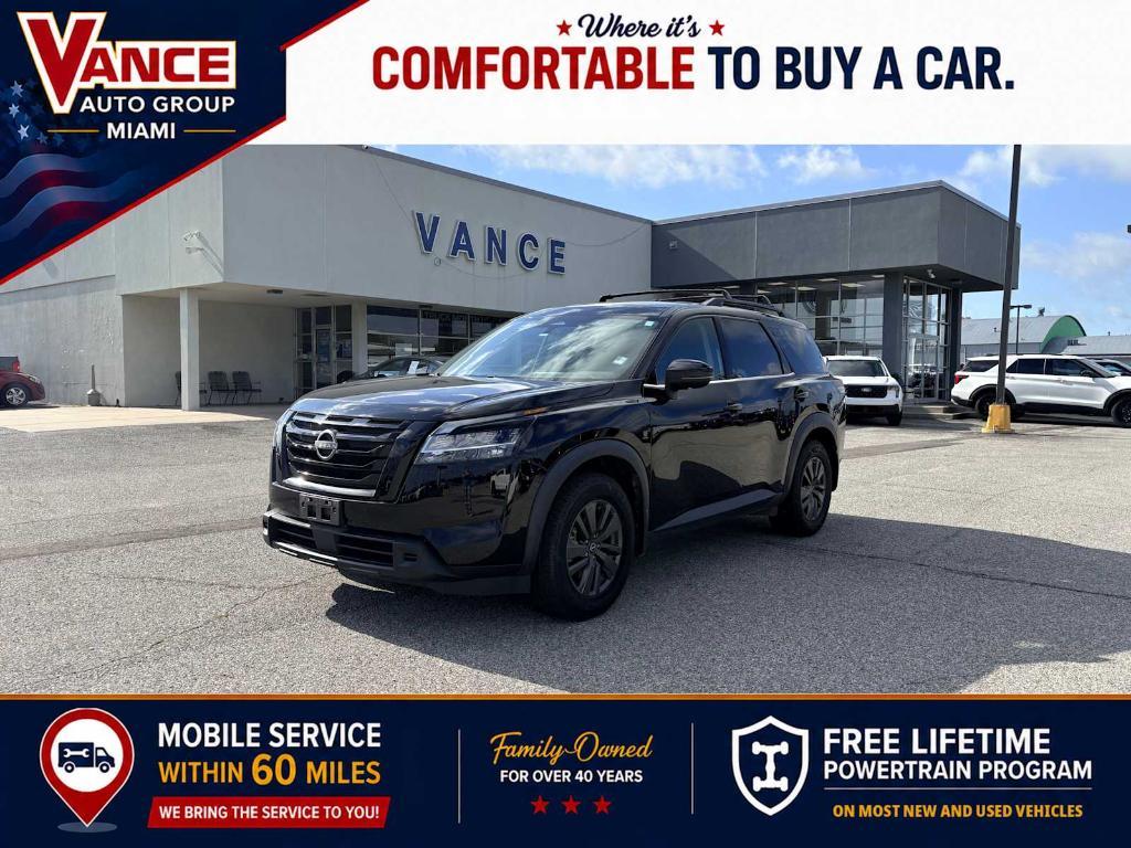 used 2022 Nissan Pathfinder car, priced at $24,355