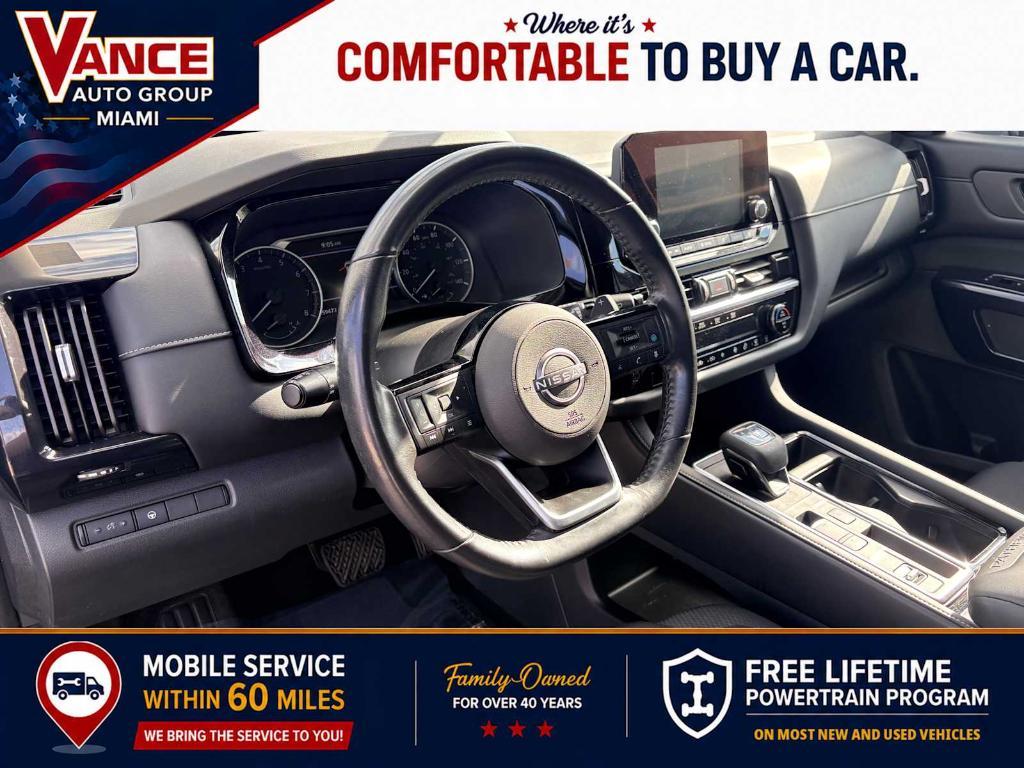used 2022 Nissan Pathfinder car, priced at $24,355