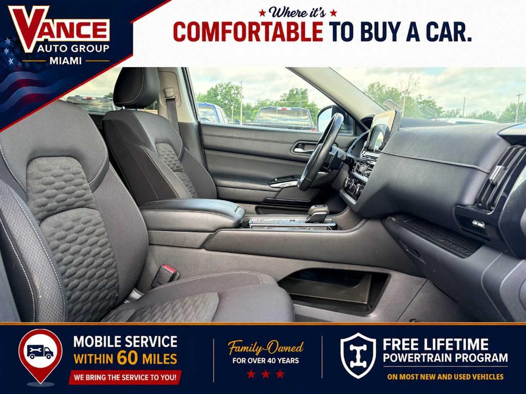 used 2022 Nissan Pathfinder car, priced at $24,355