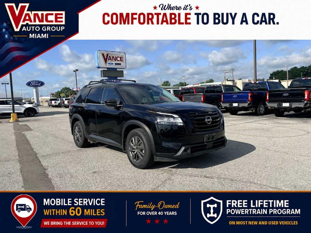 used 2022 Nissan Pathfinder car, priced at $24,355