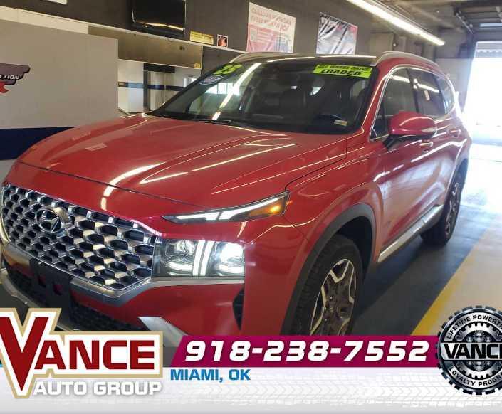used 2023 Hyundai Santa Fe car, priced at $24,946