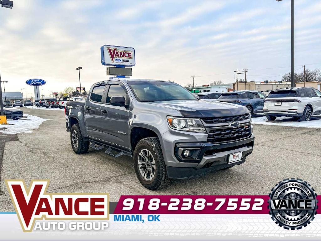 used 2021 Chevrolet Colorado car, priced at $29,444