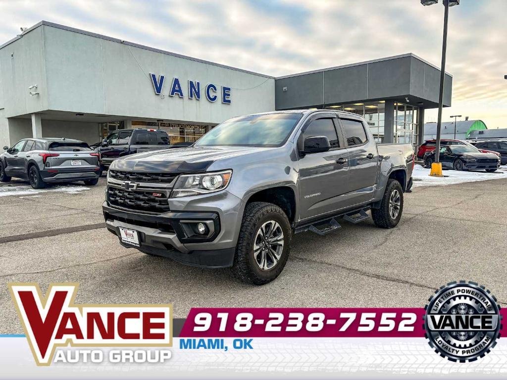 used 2021 Chevrolet Colorado car, priced at $29,444