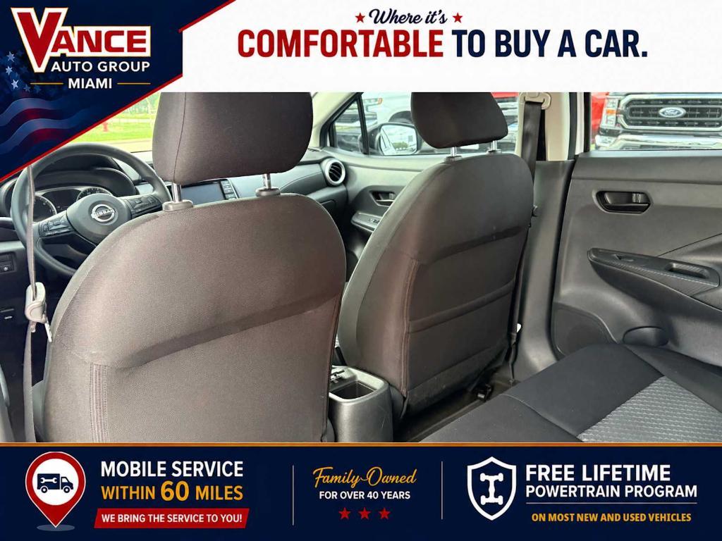 used 2023 Nissan Versa car, priced at $13,928