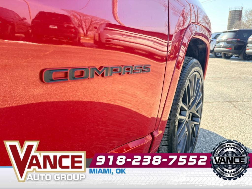 used 2023 Jeep Compass car, priced at $21,679