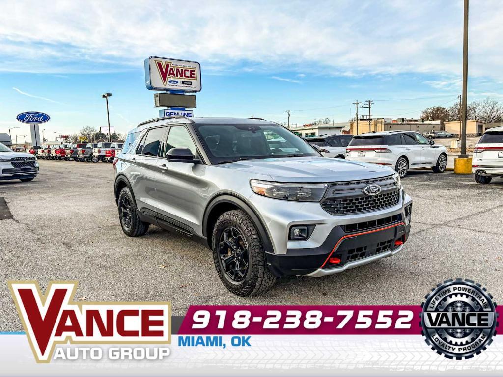 used 2023 Ford Explorer car, priced at $35,995